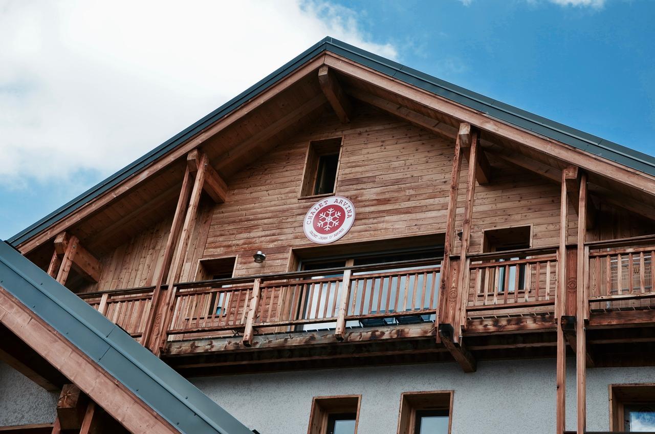 Chalet Arvina Aparthotel Saint-Jean-d'Arves Eksteriør bilde