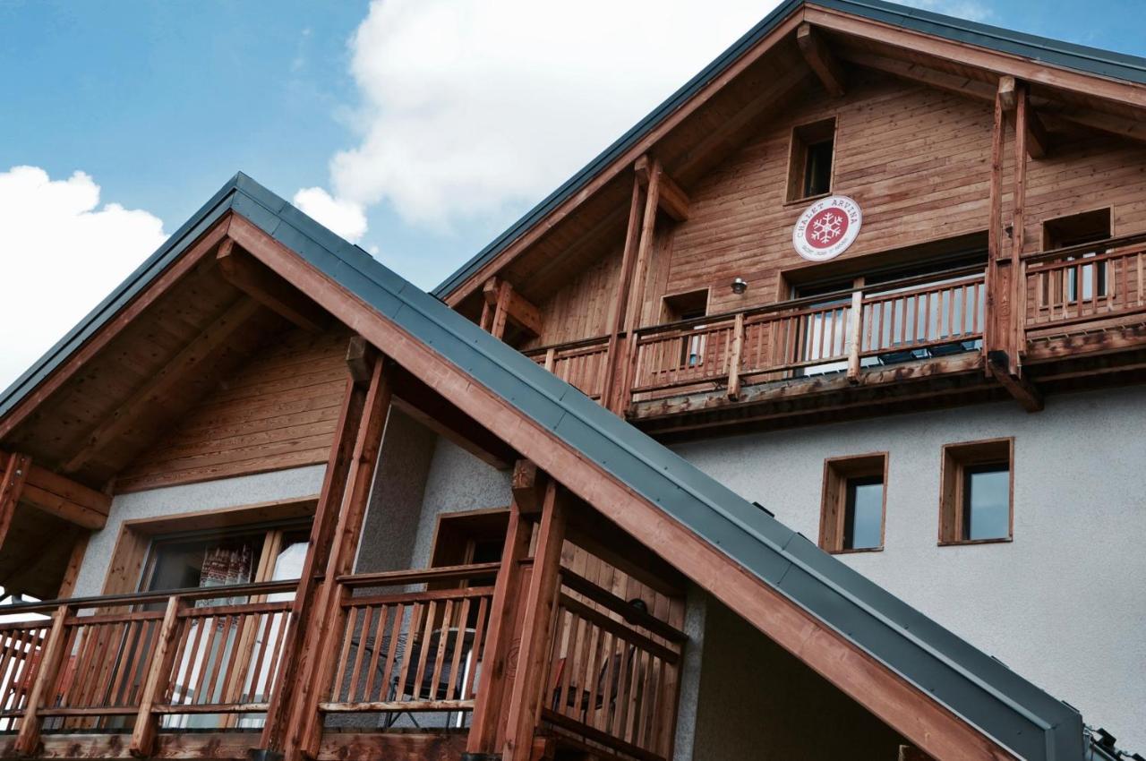 Chalet Arvina Aparthotel Saint-Jean-d'Arves Eksteriør bilde