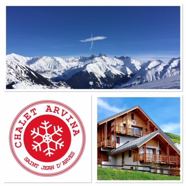 Chalet Arvina Aparthotel Saint-Jean-d'Arves Eksteriør bilde